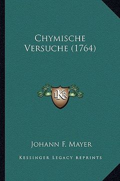 portada Chymische Versuche (1764) (en Alemán)