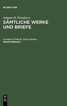 portada Sämtliche Werke und Briefe. Registerband 1 (en Alemán)