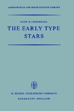 portada the early type stars (en Inglés)