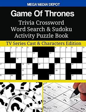 Libro Game Of Thrones Trivia Crossword Word Search Sudoku Activity