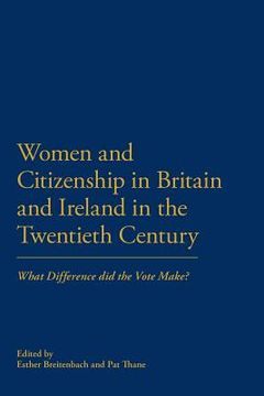 portada women and citizenship in britain and ireland in the 20th century (in English)