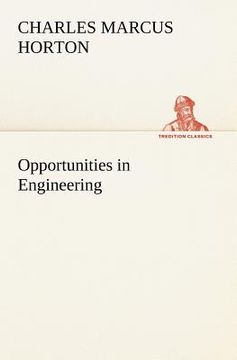 portada opportunities in engineering (en Inglés)