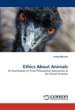 portada ethics about animals (en Inglés)