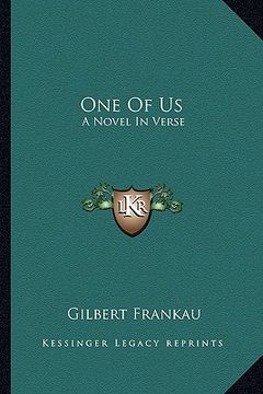 portada one of us: a novel in verse