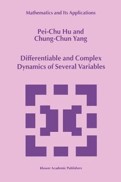 portada differentiable and complex dynamics of several variables (en Inglés)