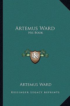 portada artemus ward: his book (en Inglés)