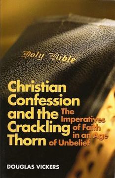 portada christian confession and the crackling thorn (en Inglés)