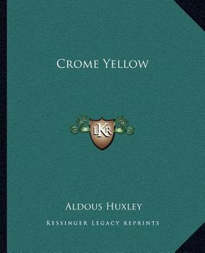 portada crome yellow (in English)