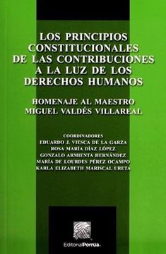 portada LOS PRINCIPIOS CONSTITUCIONALES DE LAS CONTRIBUCIONES A LA L (in Spanish)