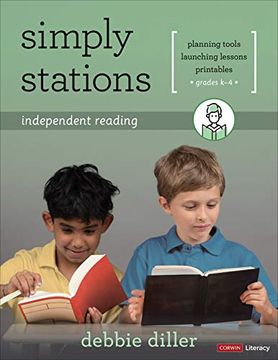 portada Simply Stations: Independent Reading, Grades k-4 (Corwin Literacy) (en Inglés)