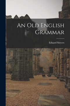 portada An Old English Grammar (en Inglés)