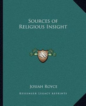portada sources of religious insight (en Inglés)