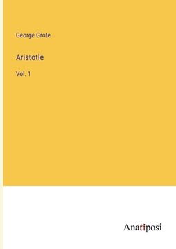portada Aristotle: Vol. 1 (en Inglés)