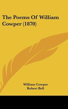 portada the poems of william cowper (1870) (in English)