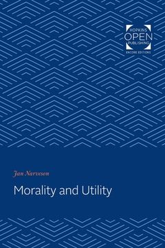 portada Morality and Utility (in English)