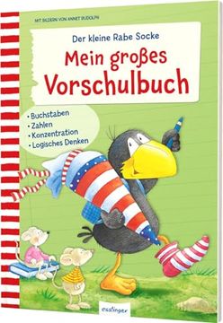 portada Der Kleine Rabe Socke: Mein Gro? Es Vorschulbuch (en Alemán)