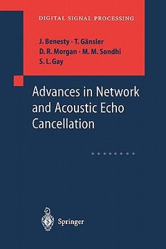 portada advances in network and acoustic echo cancellation (en Inglés)