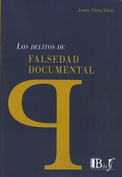 portada Delitos de Falsedad Documental