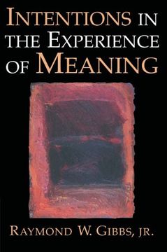 portada Intentions in the Experience of Meaning (en Inglés)
