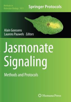 portada Jasmonate Signaling: Methods and Protocols (Methods in Molecular Biology)