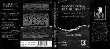 portada Constructos Planilineales: Materialismo Gótico y Teoría-Ficción Cibernética