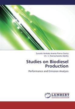 portada Studies on Biodiesel Production