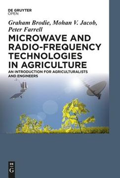 portada Microwave and Radio-Frequency Technologies in Agriculture: An Introduction for Agriculturalists and Engineers (en Inglés)