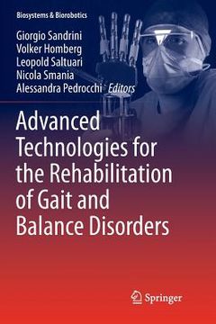 portada Advanced Technologies for the Rehabilitation of Gait and Balance Disorders (en Inglés)