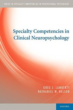 portada Specialty Competencies in Clinical Neuropsychology (en Inglés)
