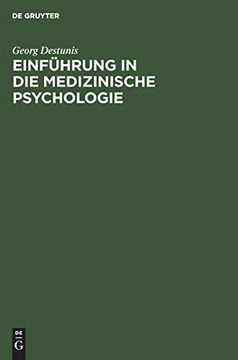 portada Einf Hrung in die Medizinische Psychologie (en Alemán)