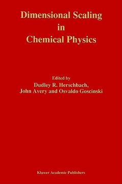 portada dimensional scaling in chemical physics (en Inglés)