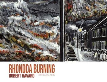 portada Rhondda Burning: Paintings and Poems (en Inglés)