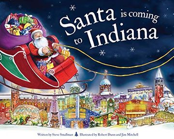 portada Santa is Coming to Indiana (in English)