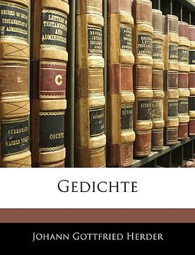 portada Joh. Gottfr. Herder's Gedichte (in German)