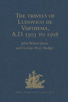 portada The Travels of Ludovico de Varthema in Egypt, Syria, Arabia Deserta and Arabia Felix, in Persia, India, and Ethiopia, A.D. 1503 to 1508