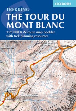 portada Tour Du Mont Blanc Map Booklet: 1:25,000 Ign Route Map Booklet (en Inglés)