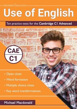 portada Use of English: Ten Practice Tests for the Cambridge c1 Advanced (en Inglés)