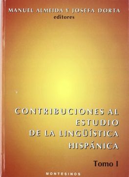portada Contribuciones al estudio de la linguistica hispanica tomo I