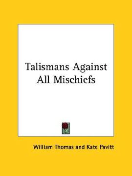 portada talismans against all mischiefs