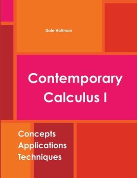 portada Contemporary Calculus I (en Inglés)