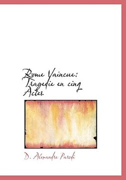 portada rome vaincue: tragedie en cinq actes (large print edition)