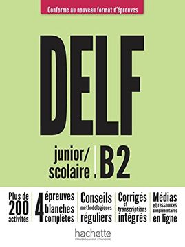 portada Delf b2 Scolaire et Junior ne: Livre b2 + Audios tel: Vol. 2 (en Francés)
