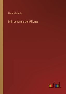 portada Mikrochemie der Pflanze (in German)