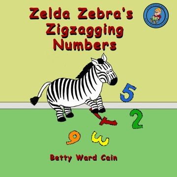 portada Zelda Zebra's Zigzagging Numbers (Volume 31) (en Inglés)
