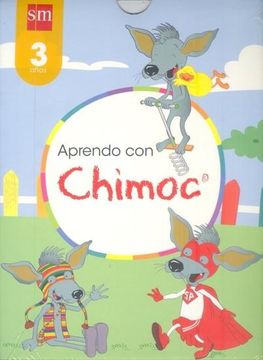 portada Aprendo con Chimoc 3 Años (9 Libros) (Cod. 148070)