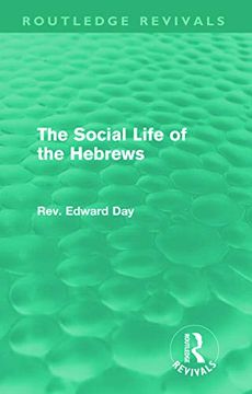 portada The Social Life of the Hebrews (Routledge Revivals) (in English)