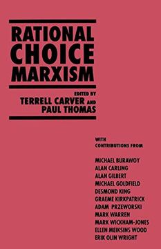 portada Rational Choice Marxism (en Inglés)
