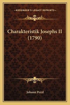 portada Charakteristik Josephs II (1790) (en Alemán)