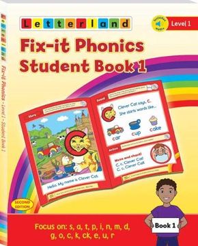 portada Fix-It Phonics - Level 1 - Student Book 1 (en Inglés)