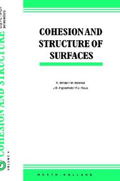 portada cohesion and structure of surfaces (in English)